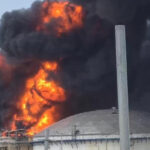 Rusya’da petrol rafinerisinde yangın